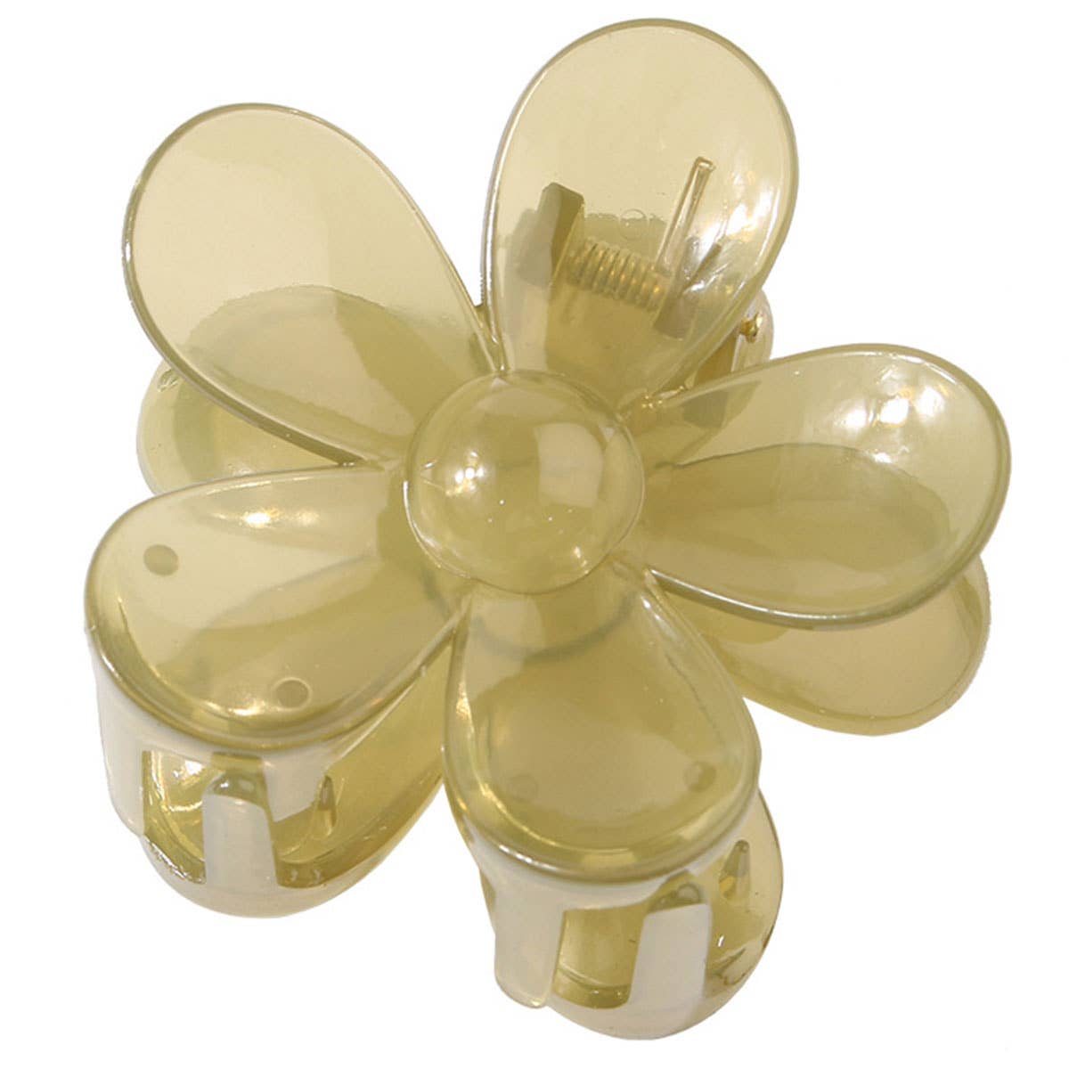 Matte Floral Hair Claw Clip ? Cute & Strong Hold_CWAHA0089