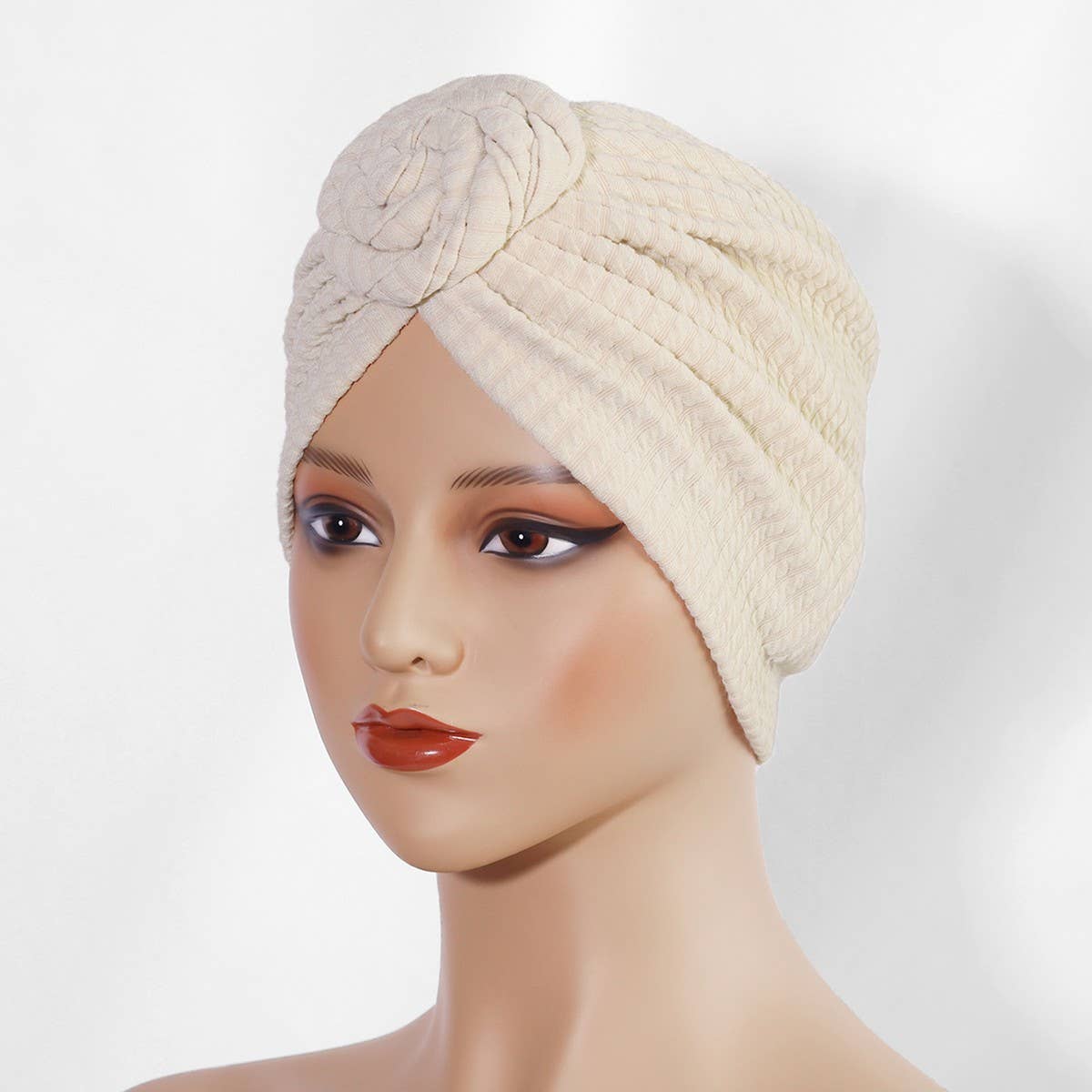 CLASSIC THICKENED ELASTIC FLORAL HEADSCARF