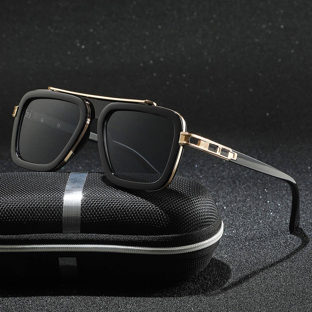 2024 RETRO SQUARE FRAME TRENDY PUNK SUNGLASSES_CWASG0270