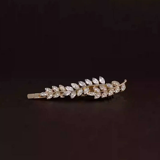 SIDE BANGS CLIP STRAIGHT CLIP ZIRCON HAIRPIN