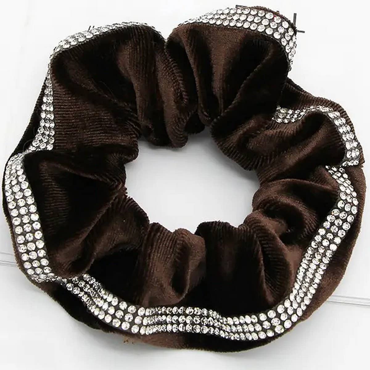 SOLID COLOR  VELVET SCRUNCHIE_CWAHA0173