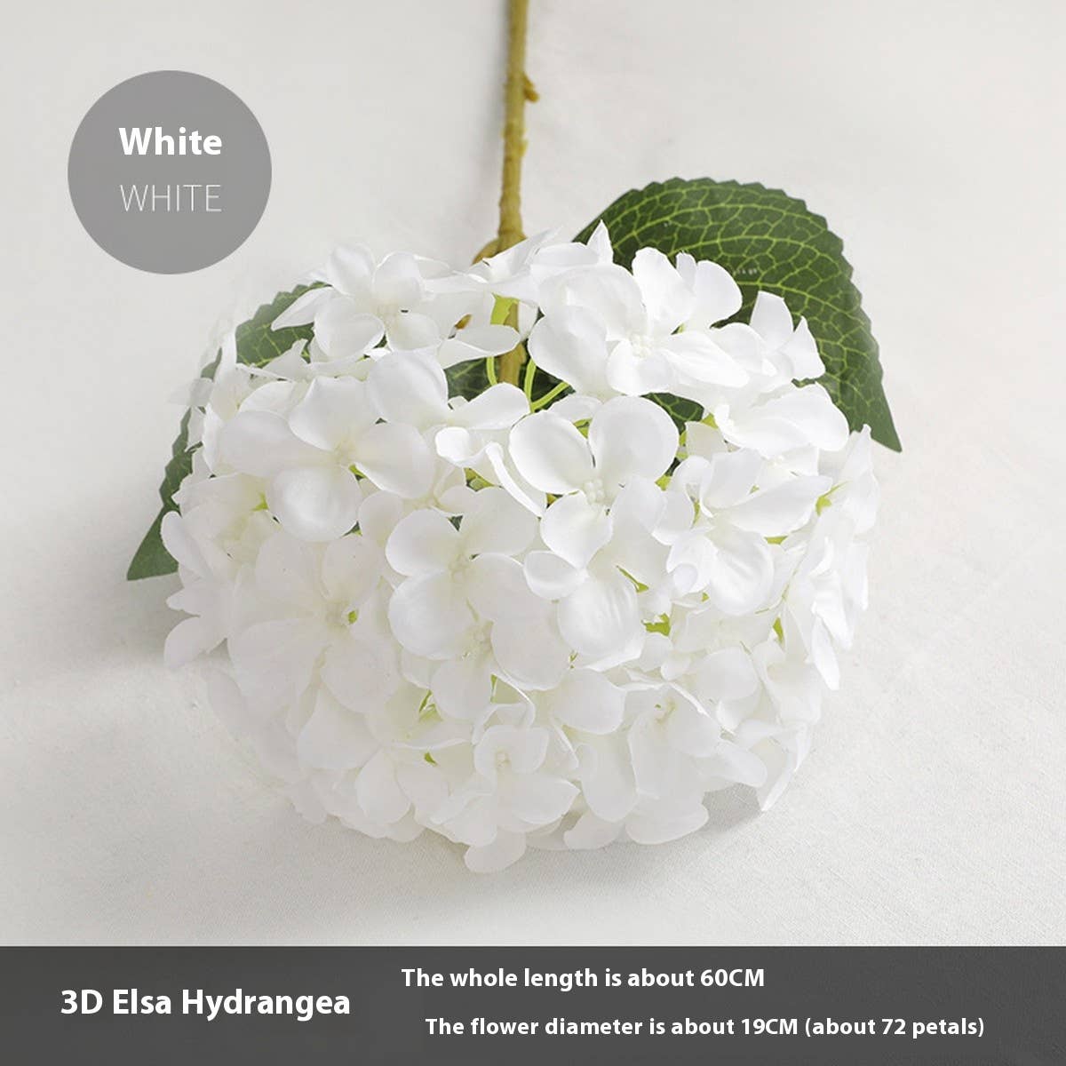 Wedding Decor Artificial Large Hydrangea Bouquet