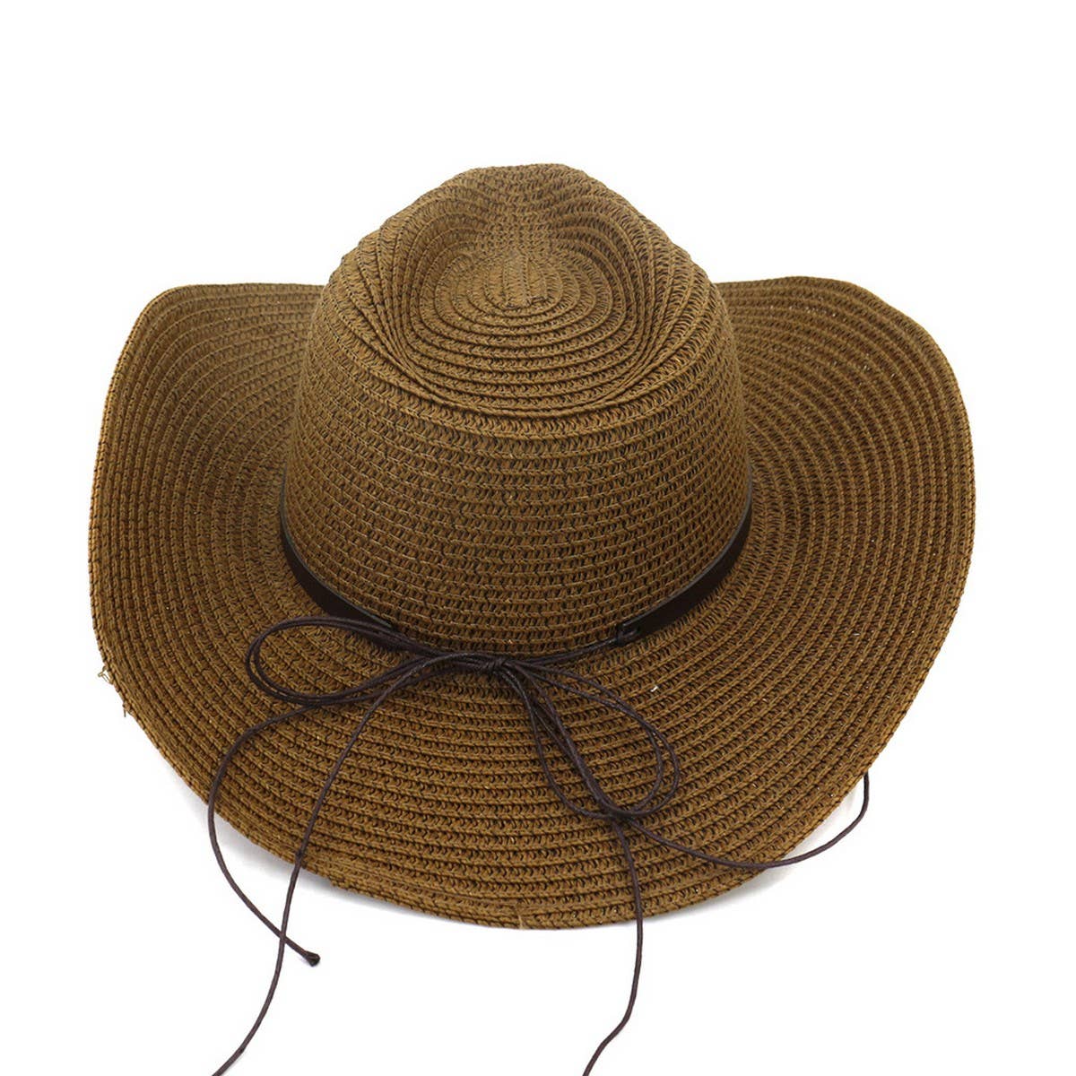 SEASIDE BEACH SUN PROTECTION DENIM STRAW HAT_CWAH1256