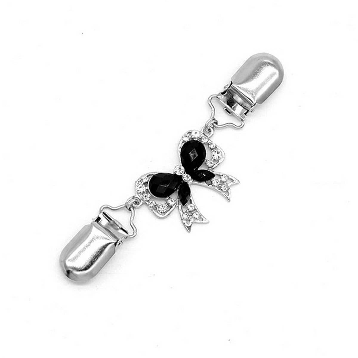 FASHION BUTTERFLY CAT EYE SCARF BUCKLE SHAWL CLIP_CWMM2201