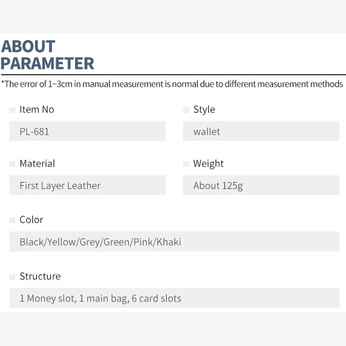 GENUINE LEATHER ULTRATHIN SIMPLECOWHIDE LONG WALLET_CWAB3738