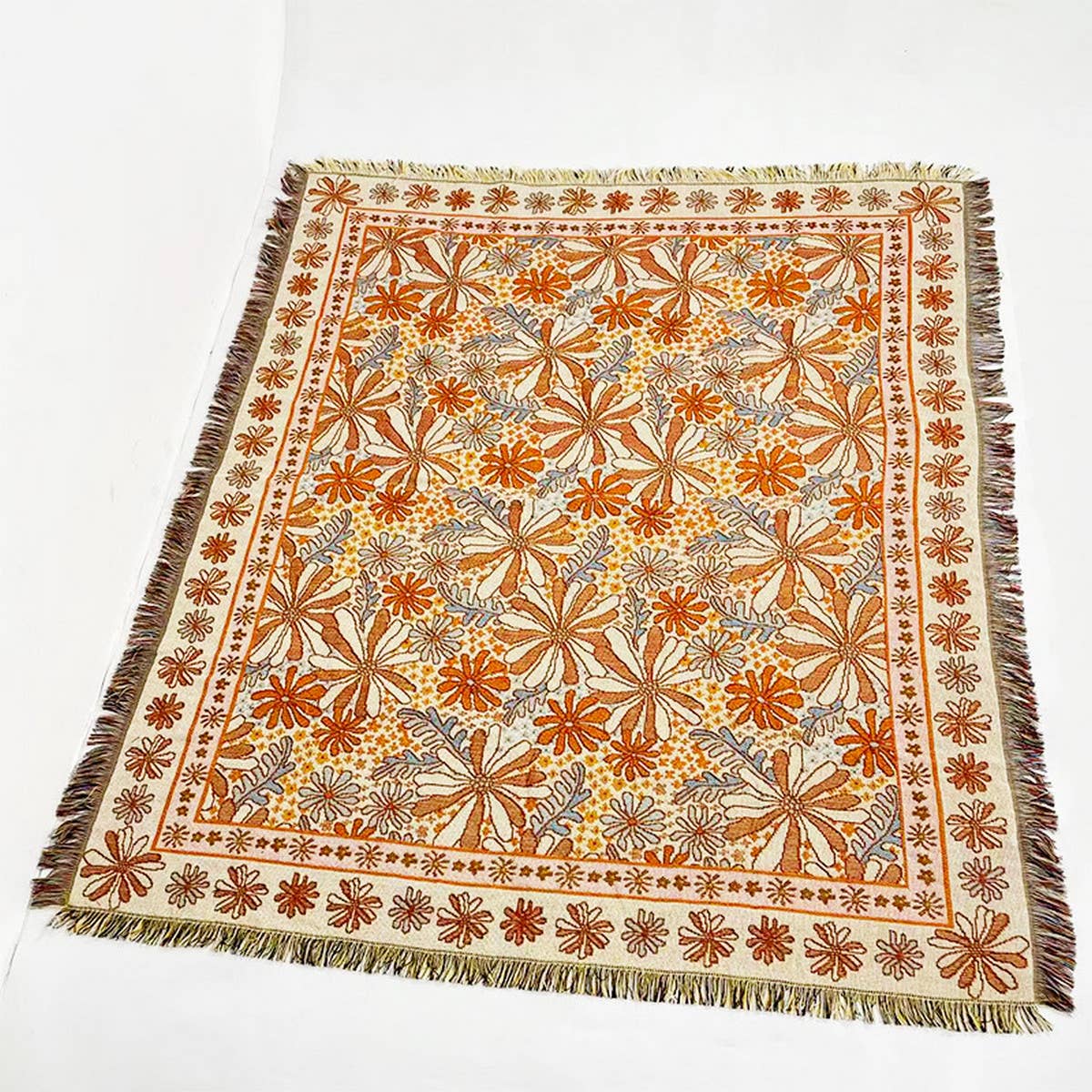 JACQUARD BLANKET SOFA BLANKET COVER BLANKET