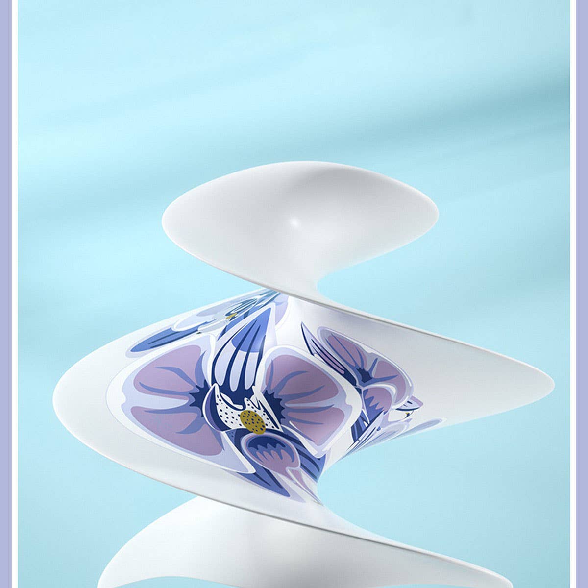 XL Printed Silicone Swim Cap for Long Hair Women_CWMM6705