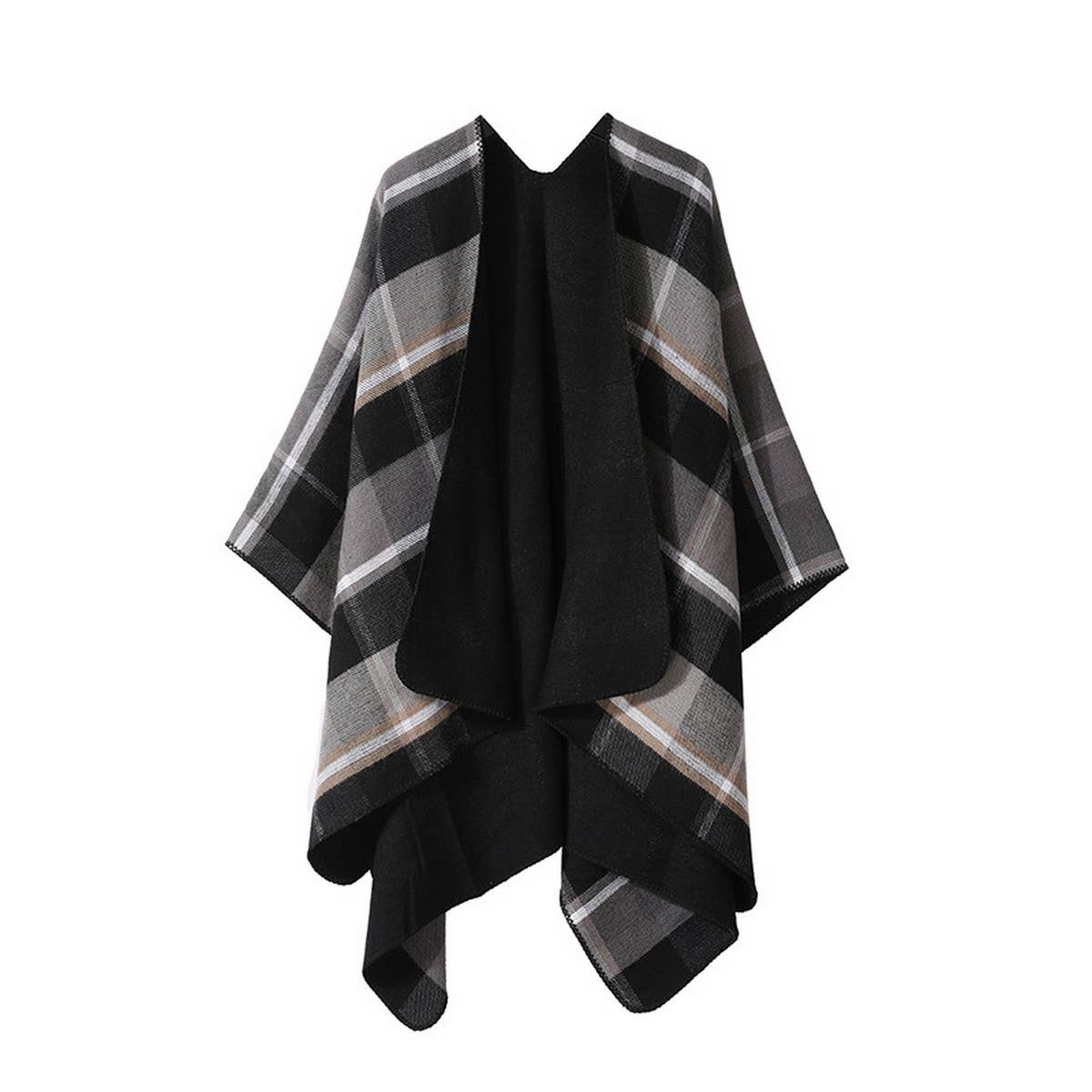 SHAWL FASHION ALL-MATCH THICK BLANKET CAPE CLOAK