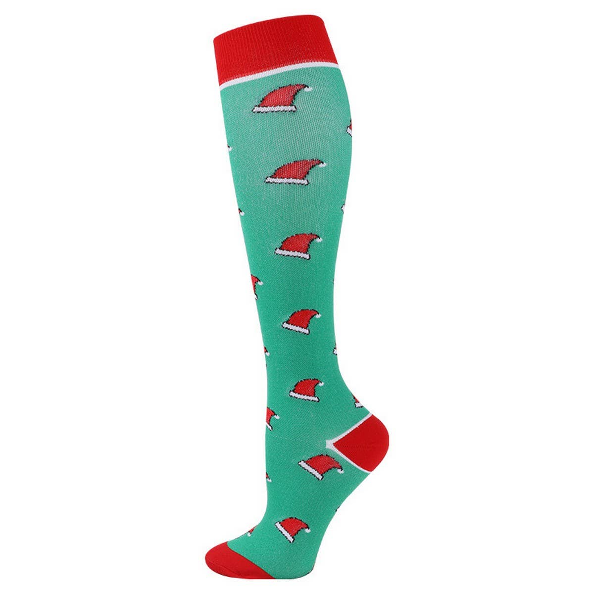 WOMEN'S CHRISTMAS COMPRESSION SOCKS SPORTS