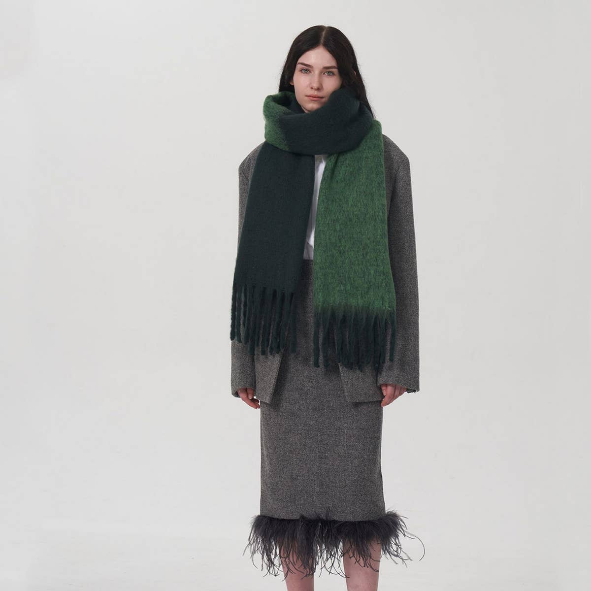 Autumn Winter Double-Color Faux Cashmere Scarf_CWASC0329