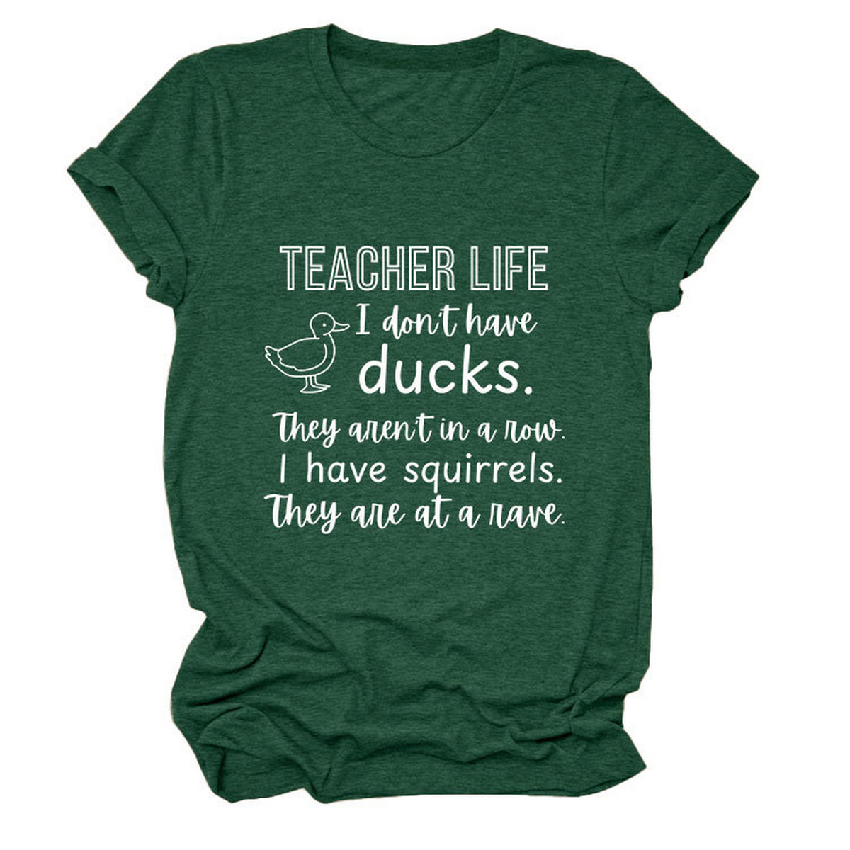 Women??¢s ?œTeacher Life I Don??¢t??Funny Tee_CWTTSL0487
