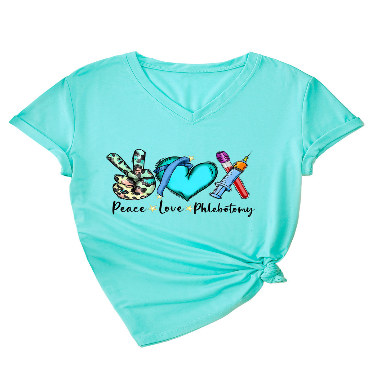 Women??¢s V-Neck Tee ??Trendy & Fashionable_CWTTS1540