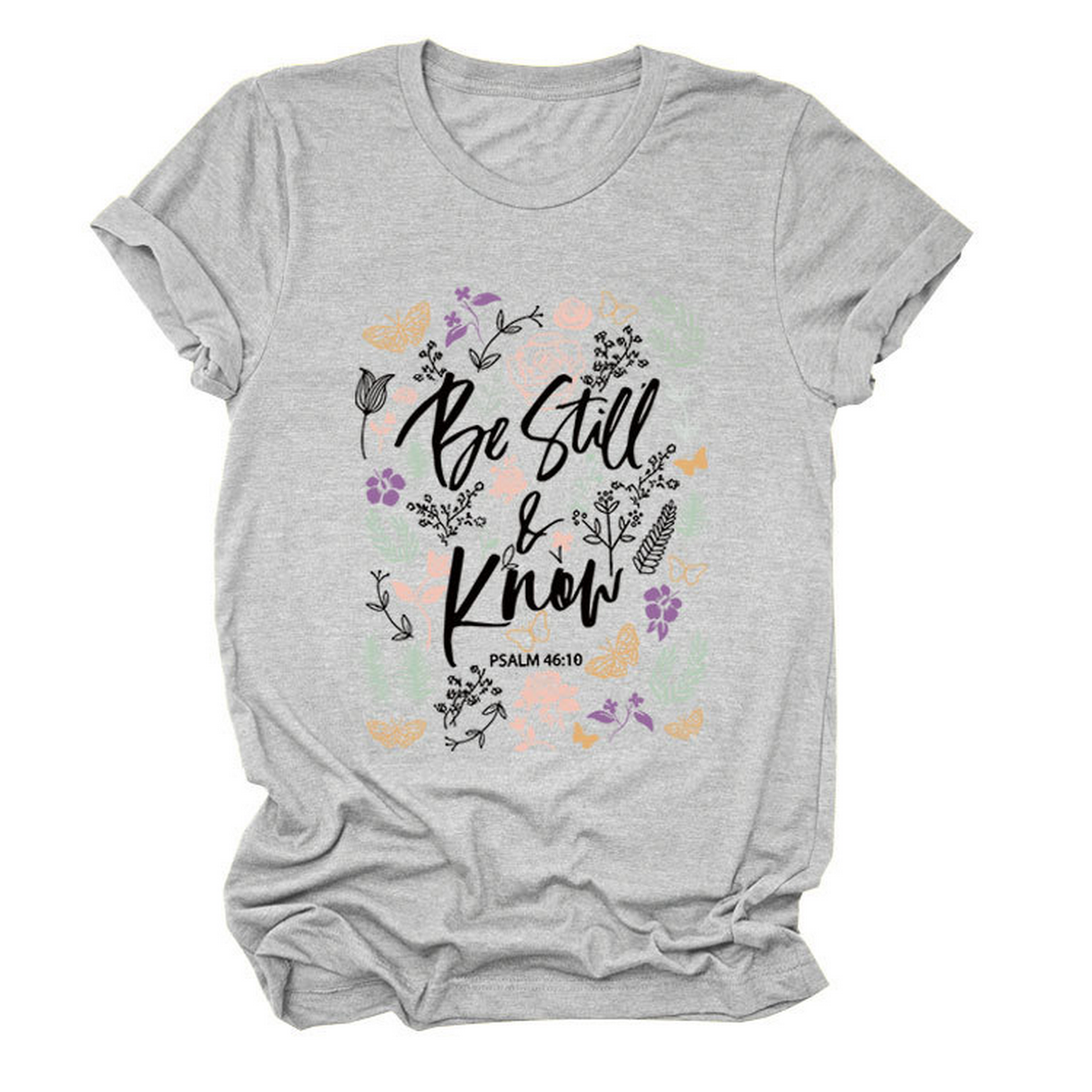 Women??¢s Faith Tee, Be Still and Know_CWTTS1480