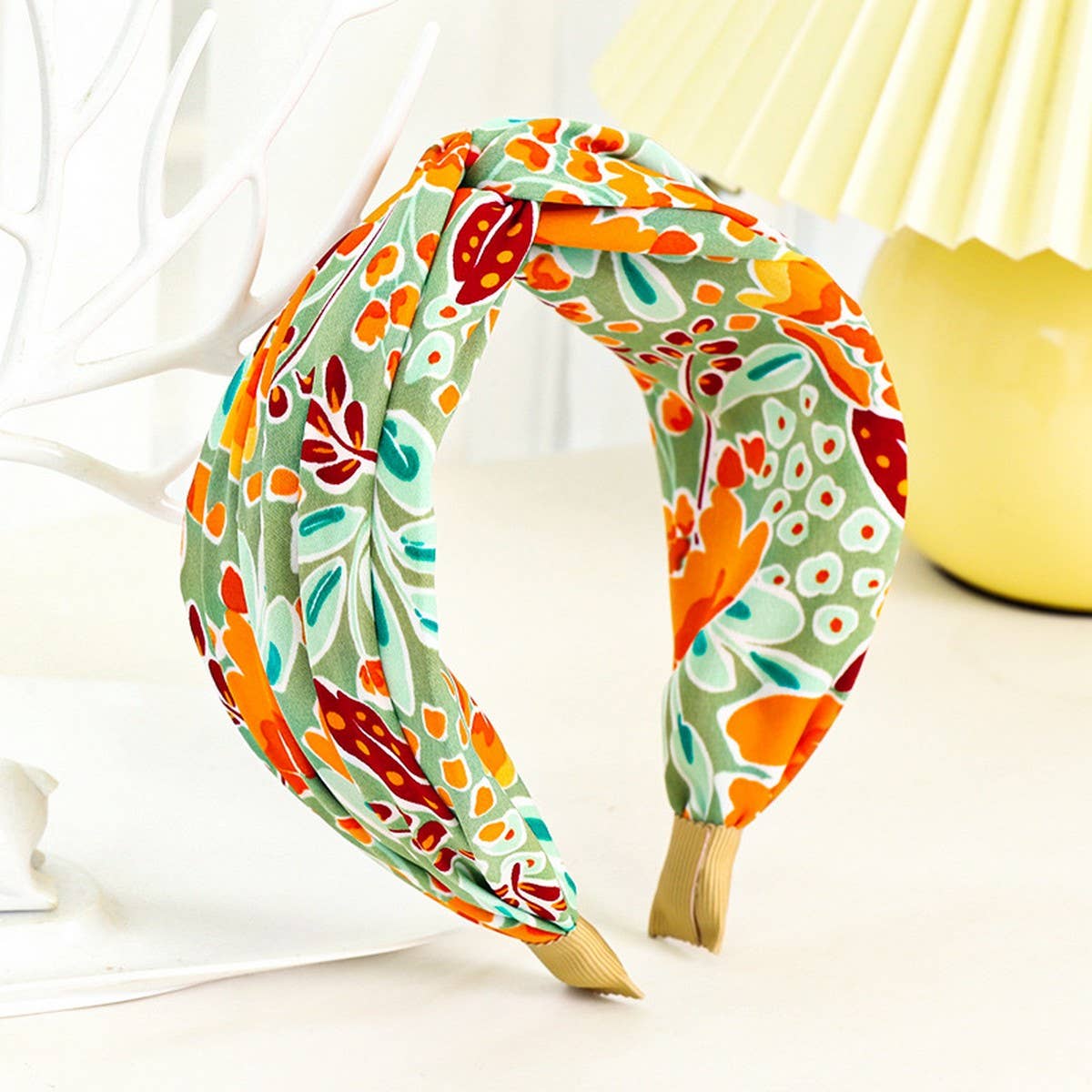 SPRING AND SUMMER FOREST PRINT CROSS HEADBANDS_CWAHA1145