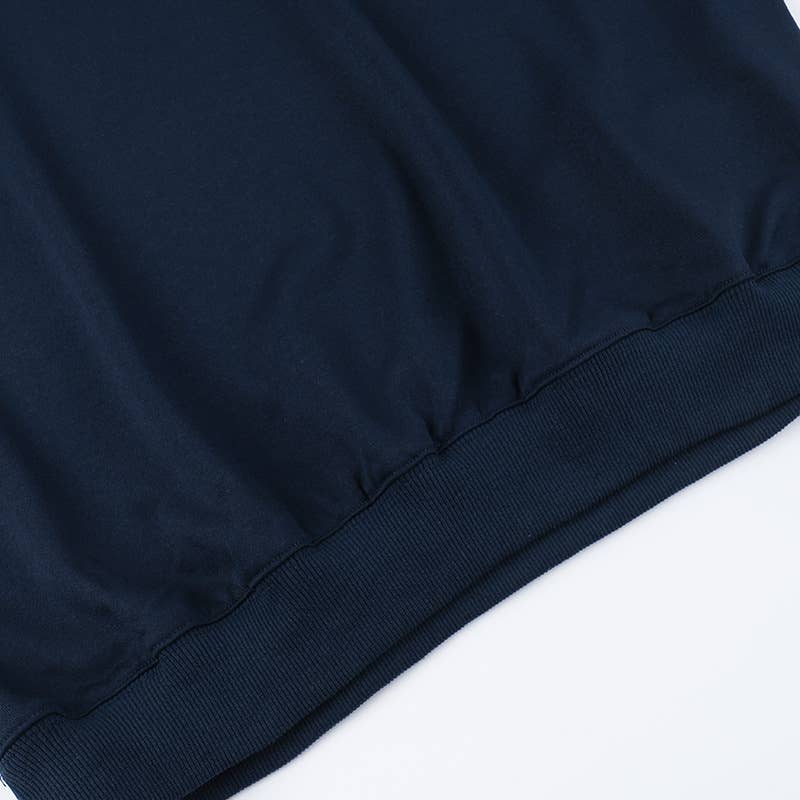 SIMPLE CASUAL LOOSE BASIC SPORTS WOMEN'S HOODIE