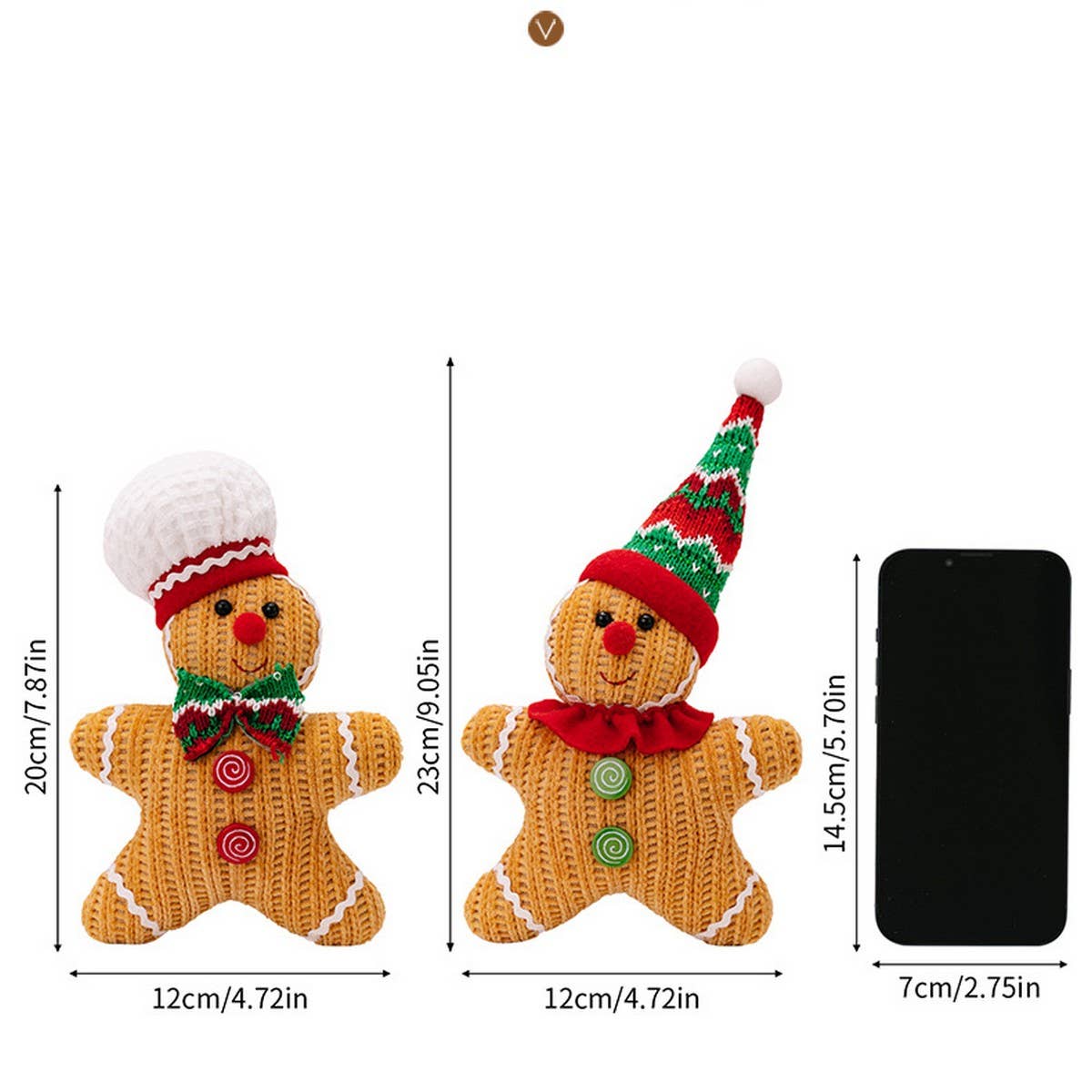 CWMM10297_CHRISTMAS GINGERBREAD MAN TREE HANGING ORNAMENT