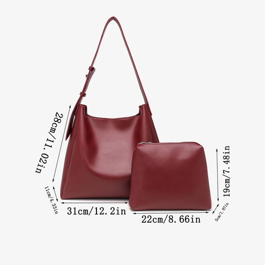 CWAB4832_RETRO LARGE CAPACITY MOTHER-AND-CHILD BUCKET BAG