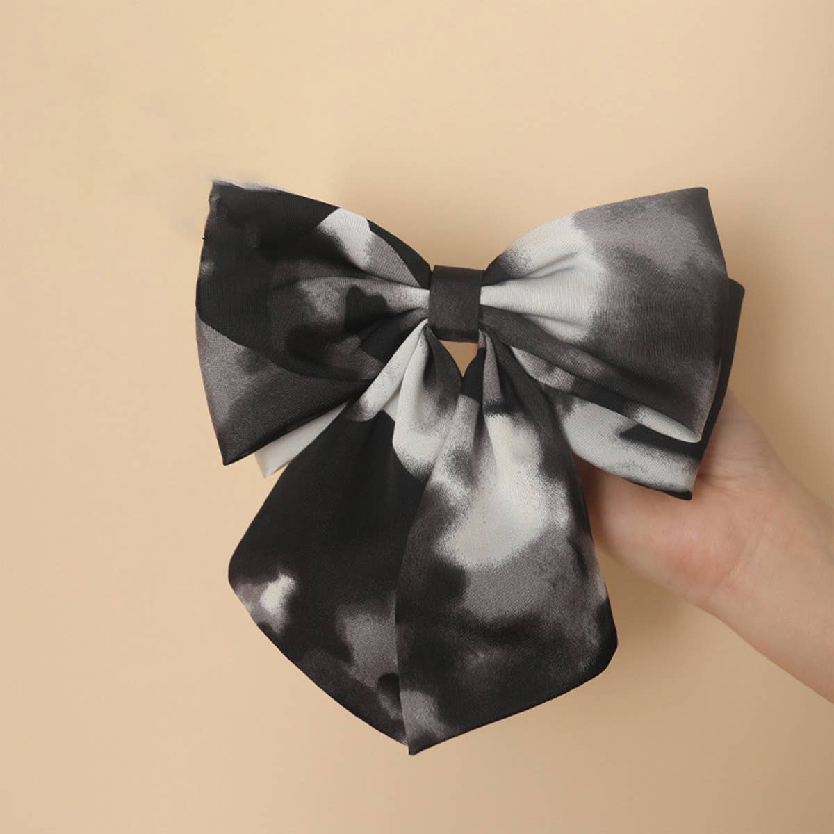NEW STYLE TIE-DYE BOW HAIRPIN_CWASC1065