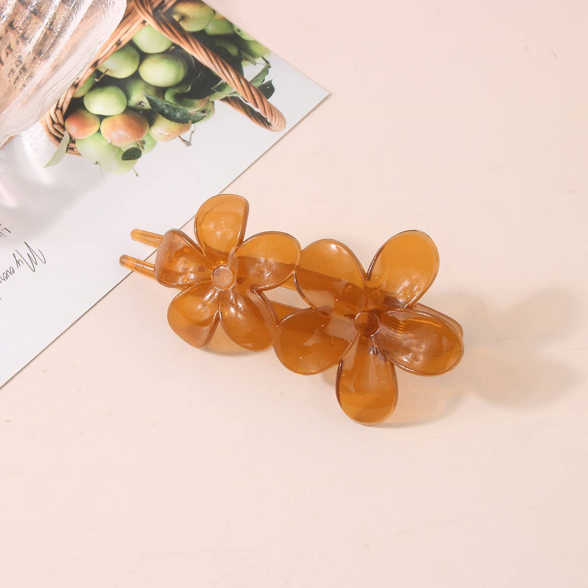 Butterfly & Flower Hair Clip ??œUpdo Accessory_CWMM5006