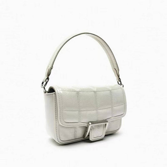 NEW VERSATILE MOTTLED LEATHER SHOULDER BAG_CWAB3437