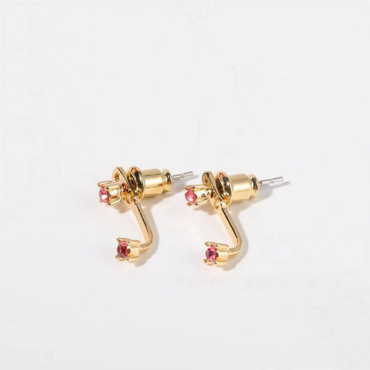 Mother's Day Vintage Birthstone Stud Earrings
