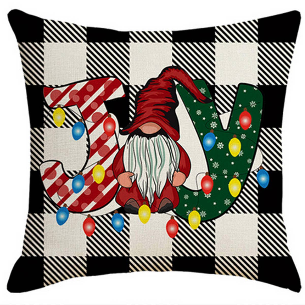 NEW CARTOON CHRISTMAS PRINT PILLOWCASE
