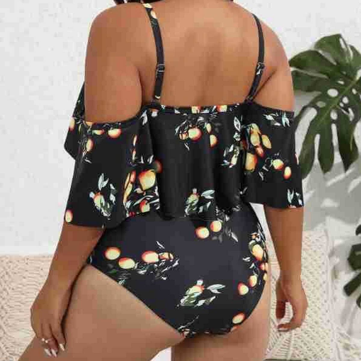BELLY-COVERING SLIMMING ONE-PIECE SWIMSUIT_CWMW0306