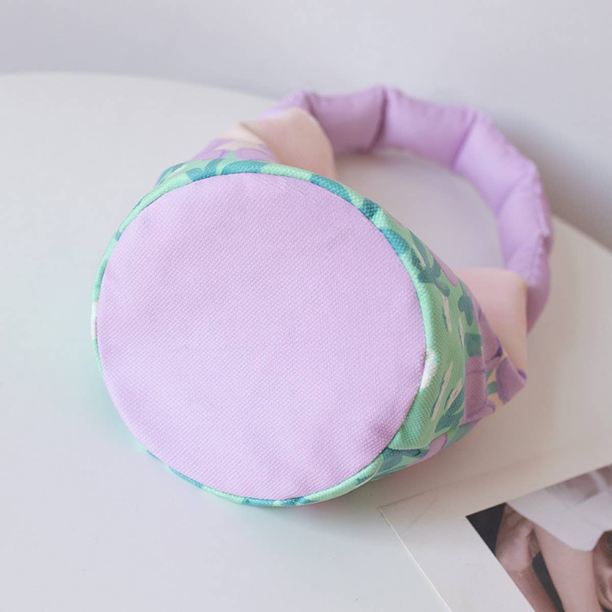 Cute Padded Bucket Bag ? Summer Student Style_CWAB5605