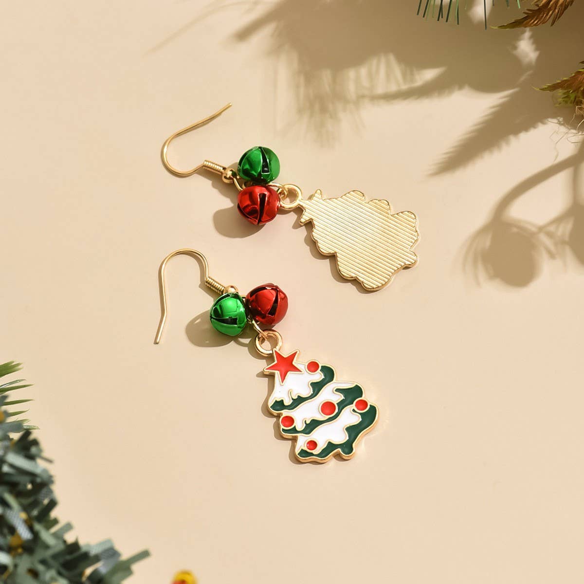 FASHION CHRISTMAS ALLOY PENDANT WOMEN'S EARRINGS_CWMM2623