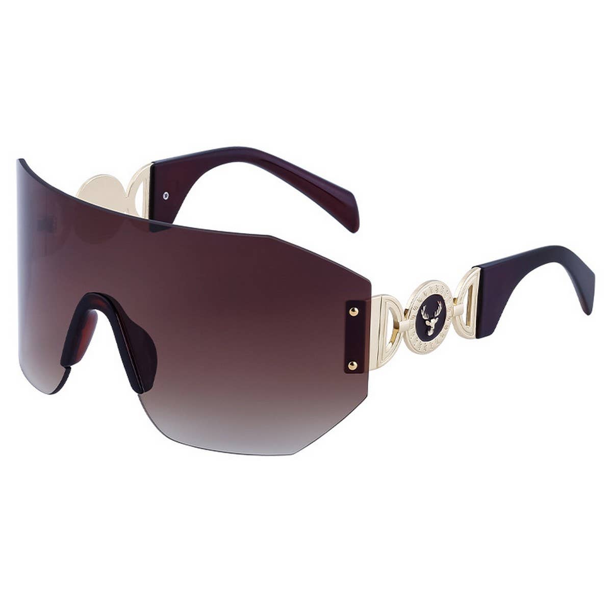 LARGE FRAME CYCLING WINDPROOF INTEGRATEDSUNGLASSES