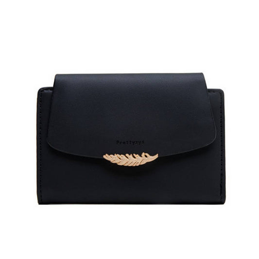 FASHIONABLE AND SIMPLE FOLDING STUDENT WALLET_CWAB2342