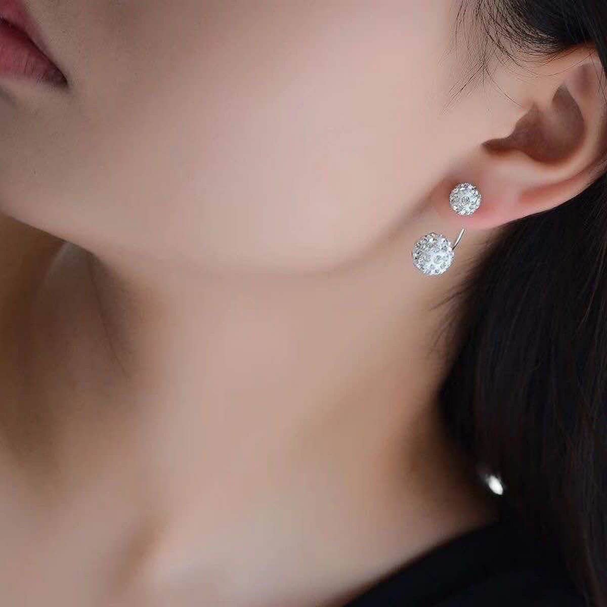 Clay Ball Belly Ring ? CZ Stainless Steel Piercing