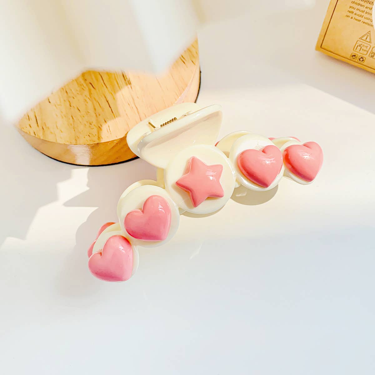 Macaron fresh fruit grab clips sweet hair clips