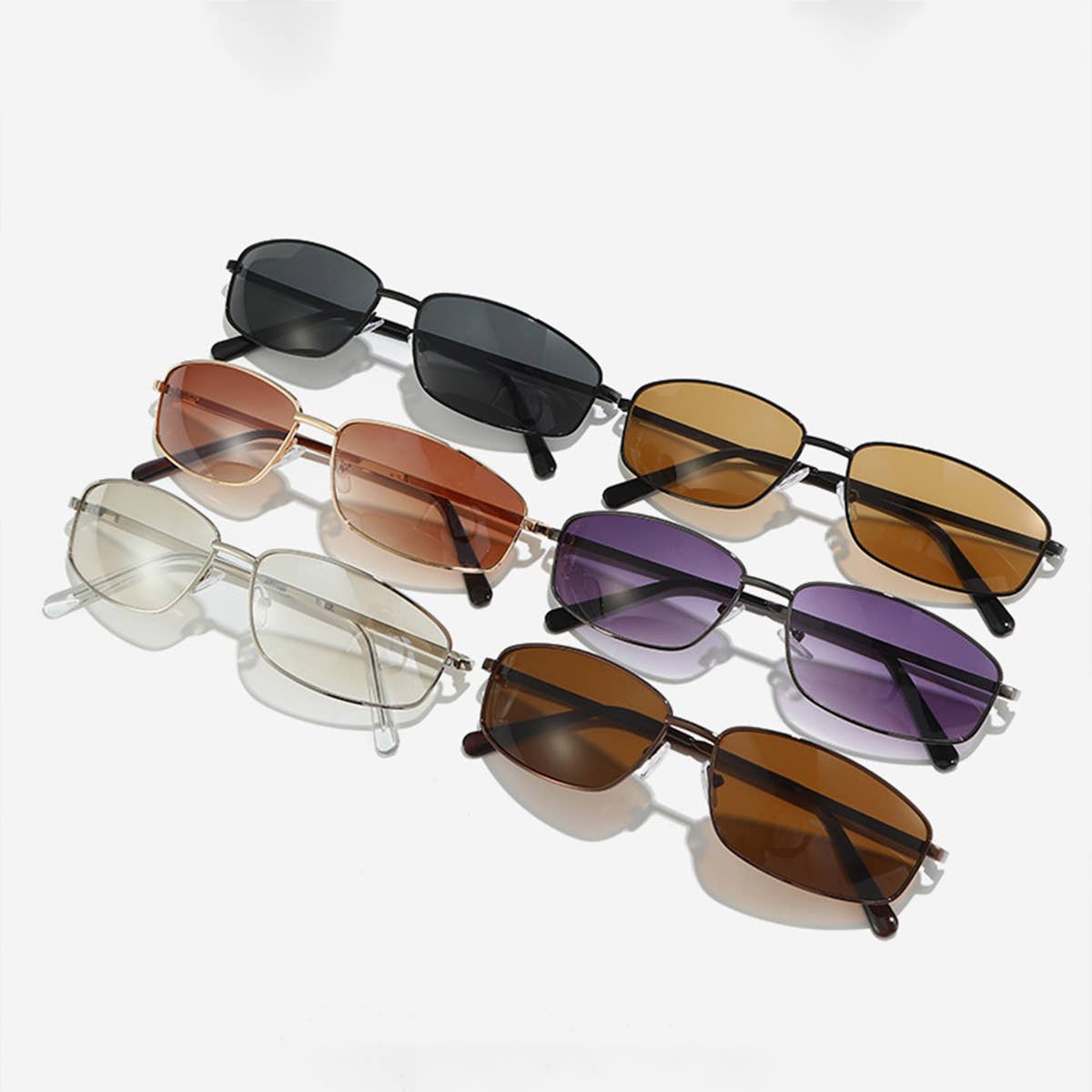 SMALL FRAME RETRO UV PROTECTION SUNGLASSES_CWASG0517