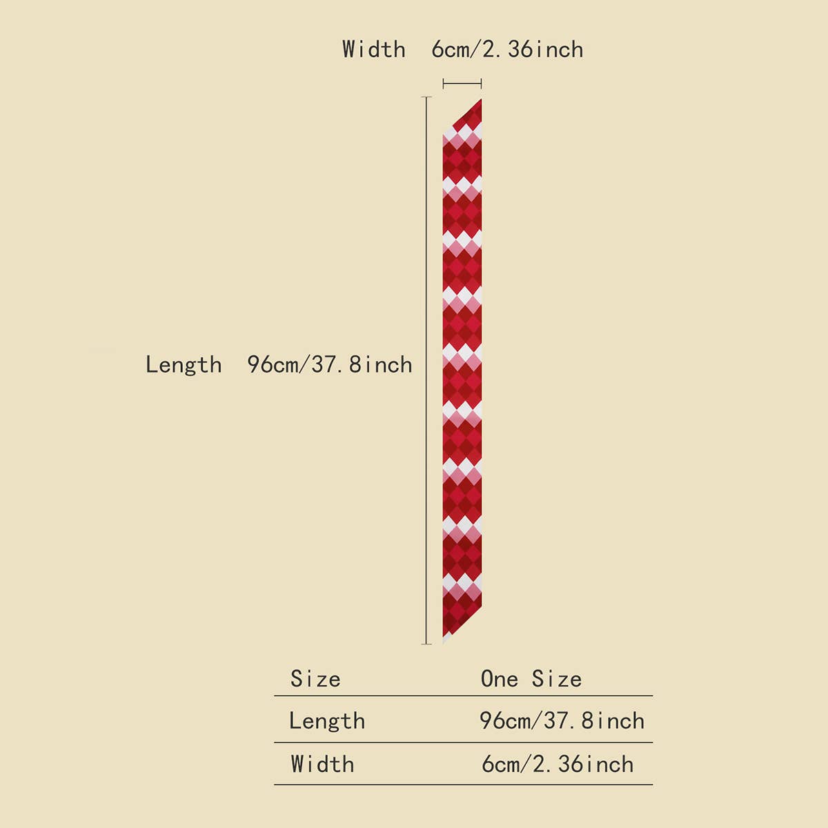 Floral Letter  Scarf ? Hair Tie & Bag Ribbon