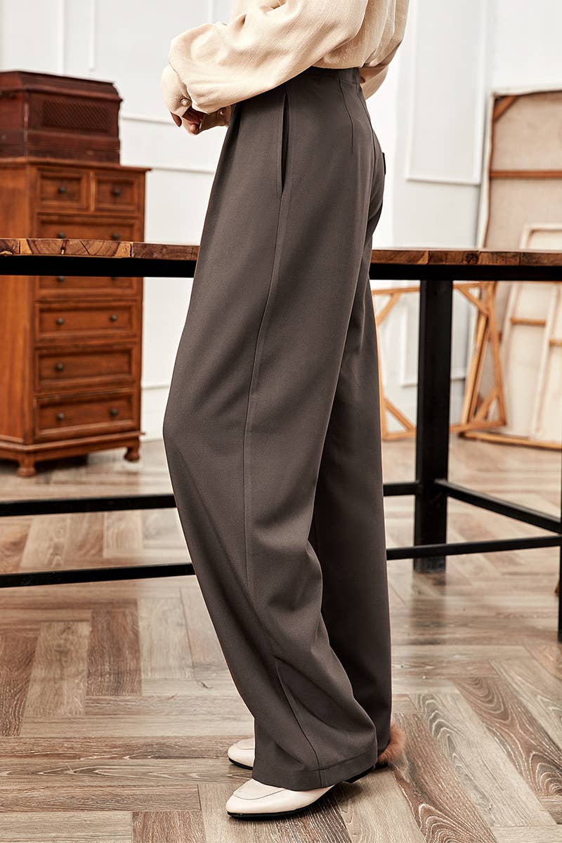 CWBLP1945_FASHION HIGH WAIST WIDE LEG SUIT PANTS
