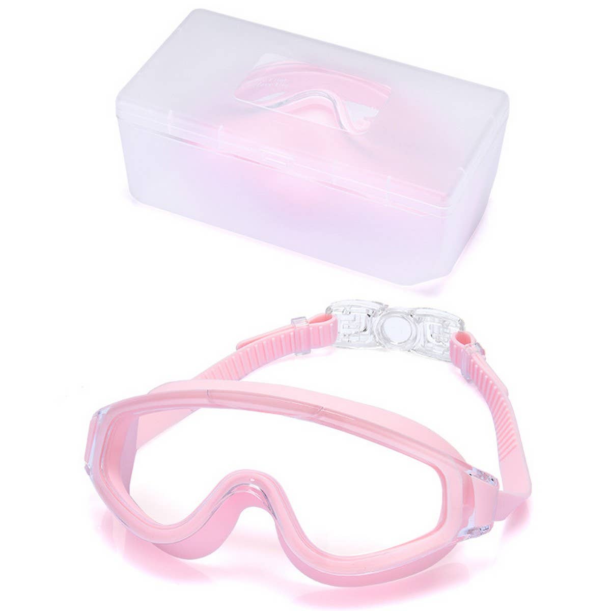 Adult Mirror Swim Goggles, HD Anti-Fog Waterproof_CWASG1049