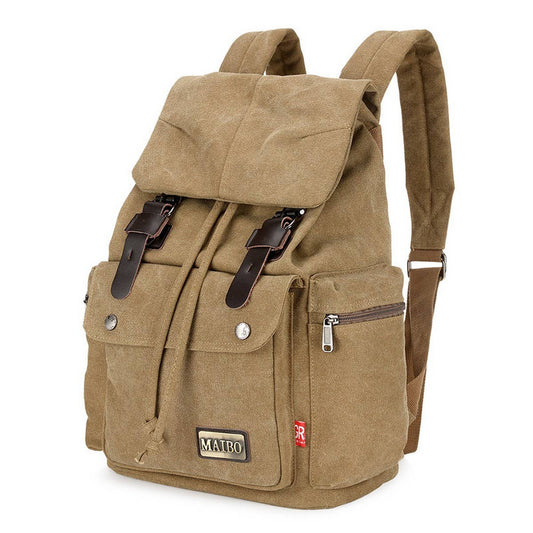 HIGH CAPACITY BACK-TO-SCHOOL CANVAS BACKPACK_CWAB2207