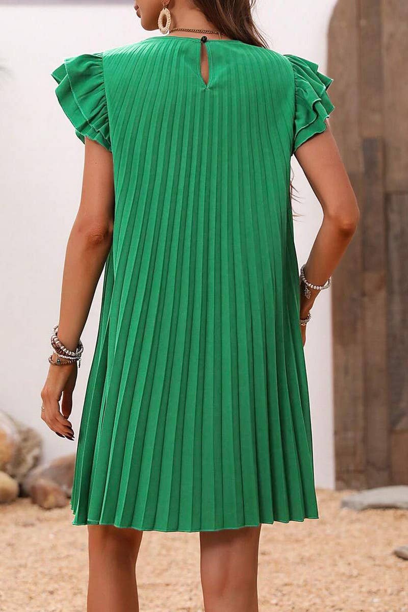 CWDSD8201_SPRING AND SUMMER ELEGANT SOLID COLOR DRESS