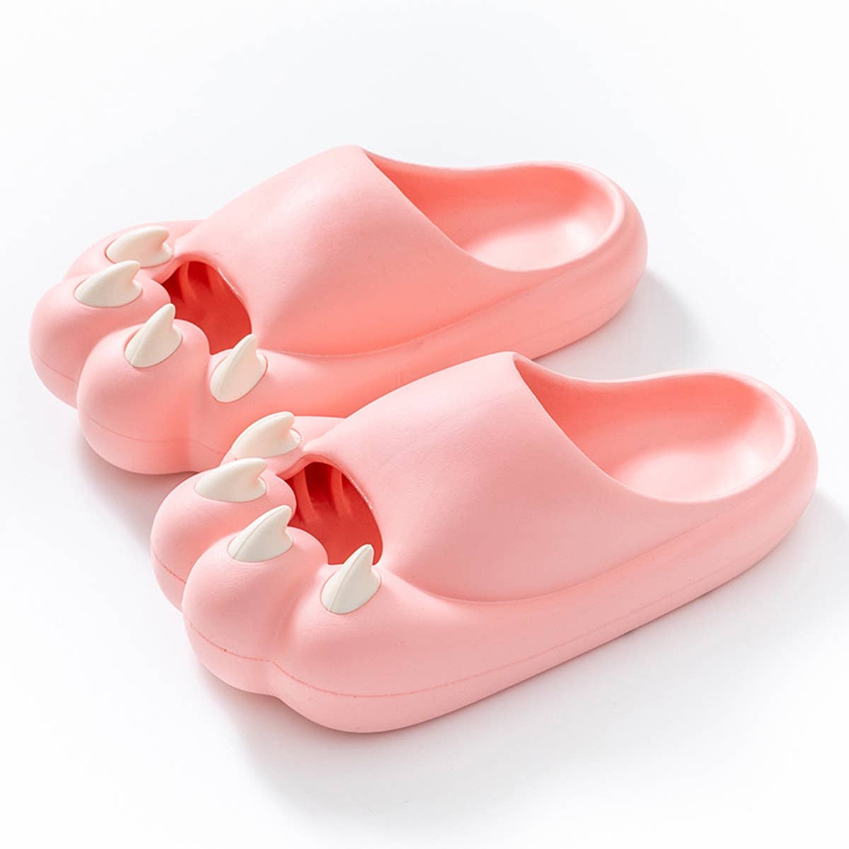 VALENTINE DAY HOME INDOOR CUTE CAT CLAW SLIPPERS_CWSHS0544
