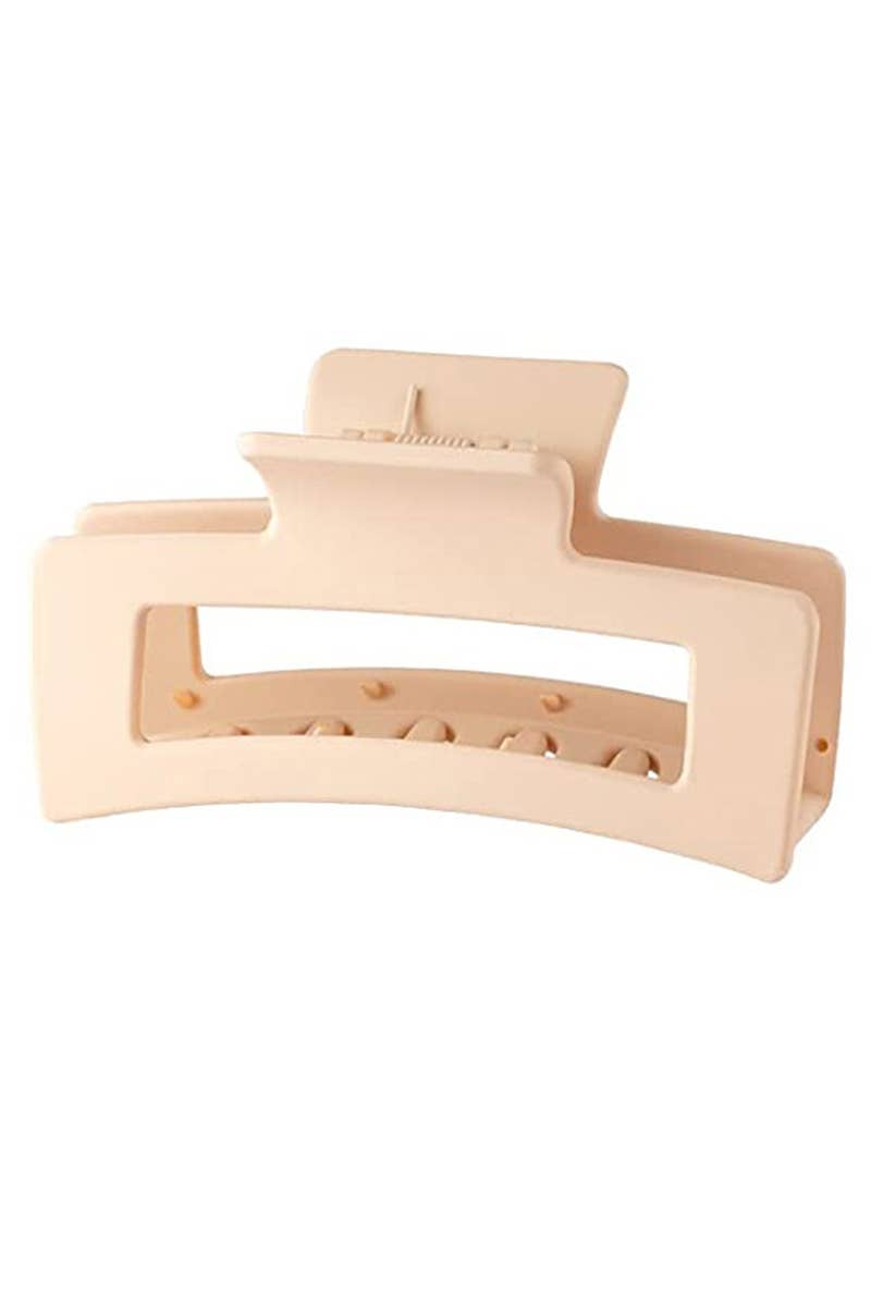 4.1 Inch Matte PS Plastic Hair Claw Clip, Wholesal_CWAHA0091