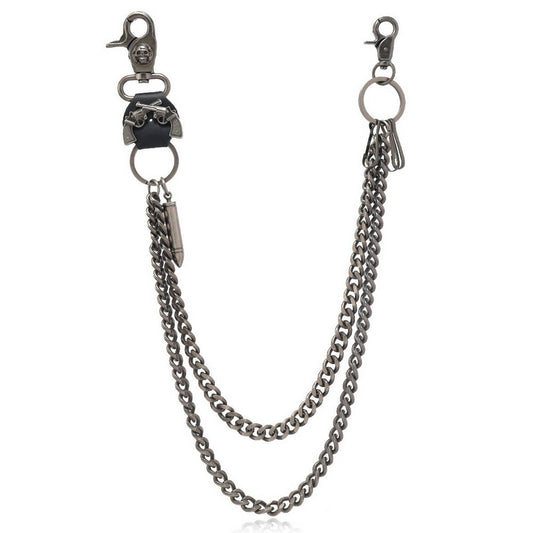 PUNK HIP-HOP JEANS WORKWEAR METAL TROUSER CHAIN_CWMM4832