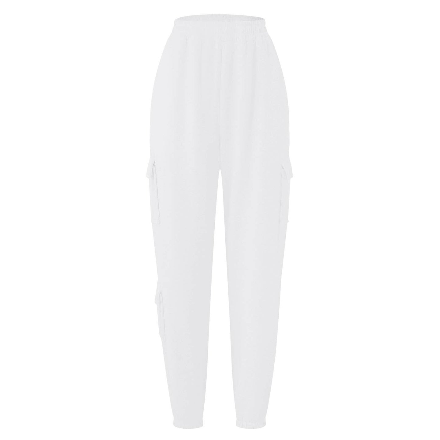 FLEECE AND THICK SOLID COLOR FASHION OVERALLS