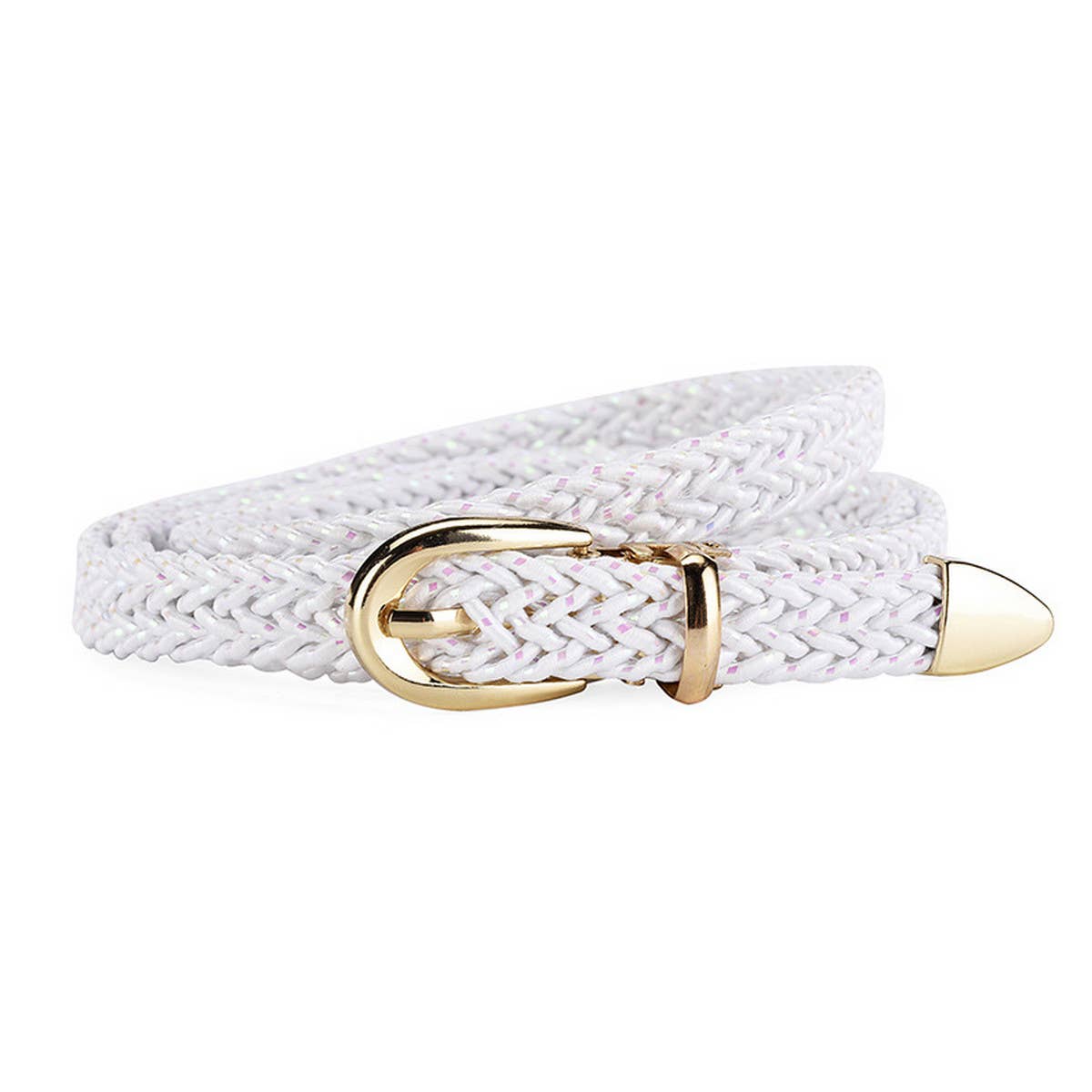 WOMEN BRAIDED PIN BUCKLE DETACHABLE BELT_CWABE0361