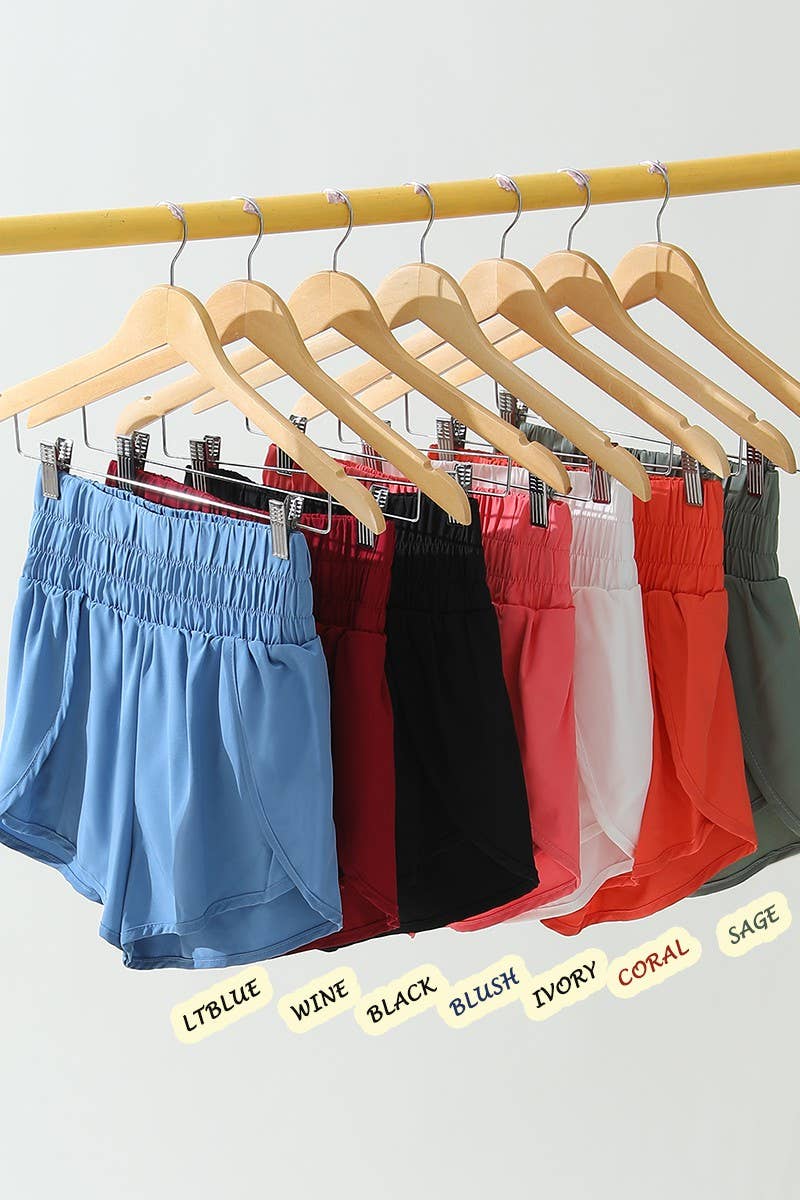 CWBSP141-P_HIGH WAISTBAND COMFY SHORTS