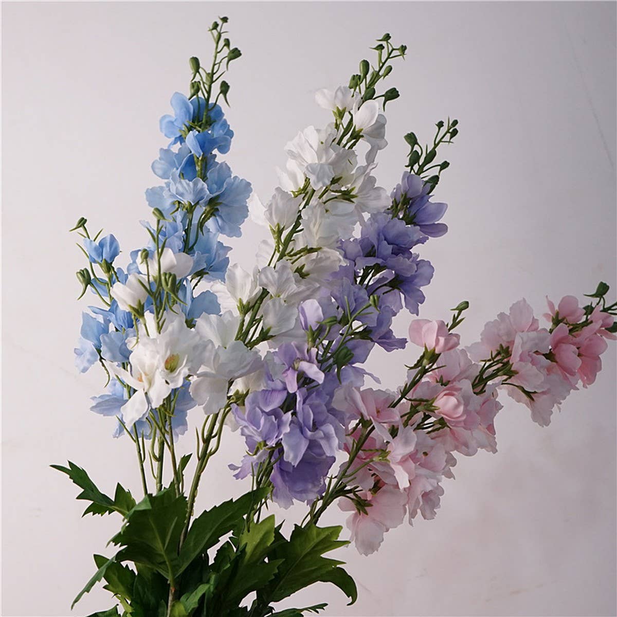 Delphinium Artificial Flower European Table Decor