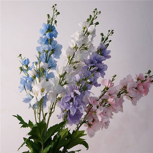 Delphinium Artificial Flower European Table Decor
