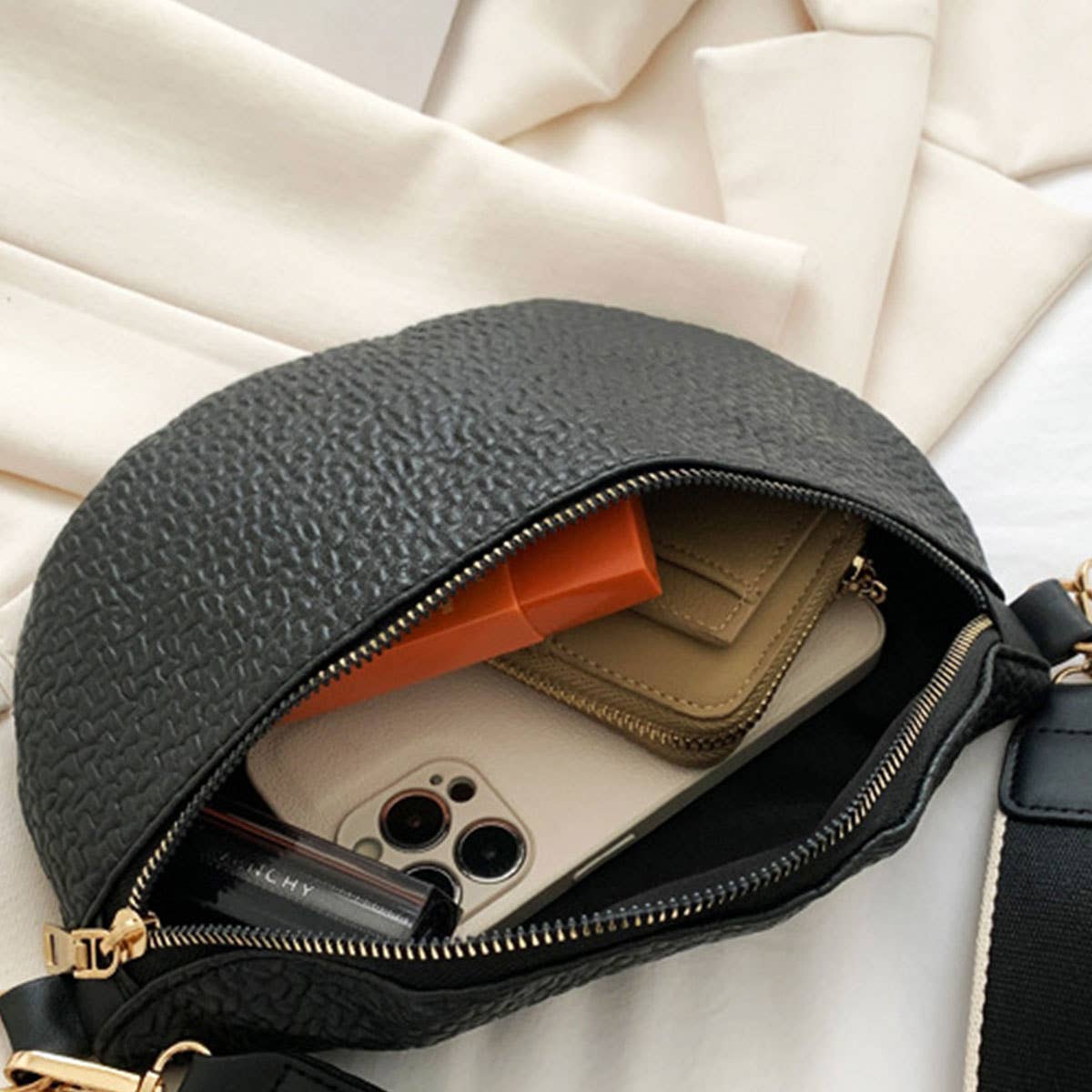 CASUAL,SIMPLE PURSE PENDANT FANNY BELT BAG_CWAB0949