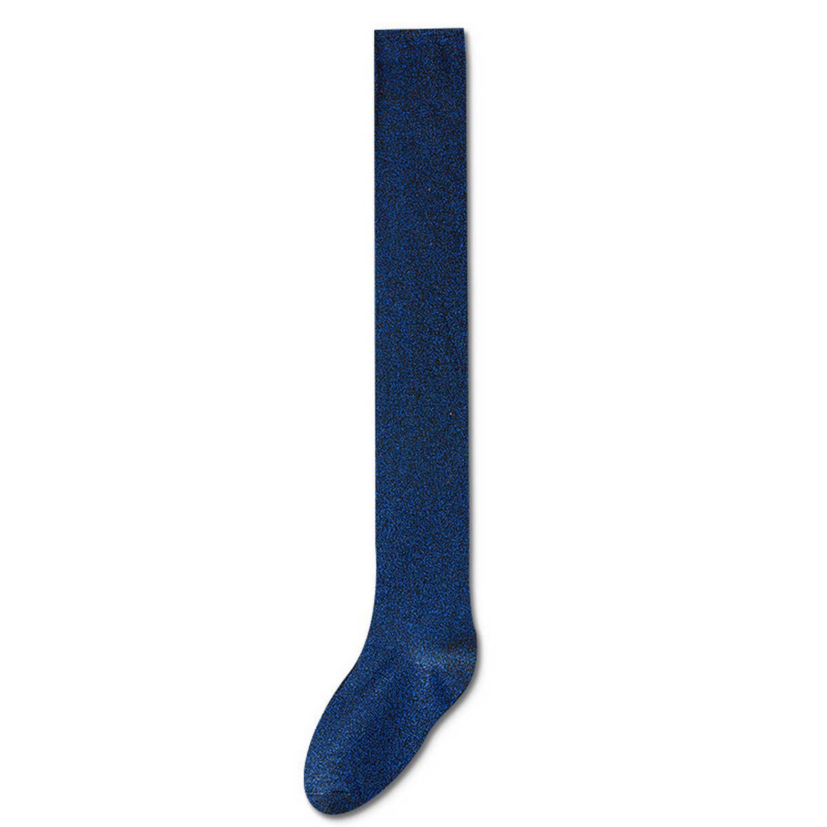 CWMS02750_SPARKLY OVER KNEE THIGH HIGH SOCKS WOMEN STREETWEA