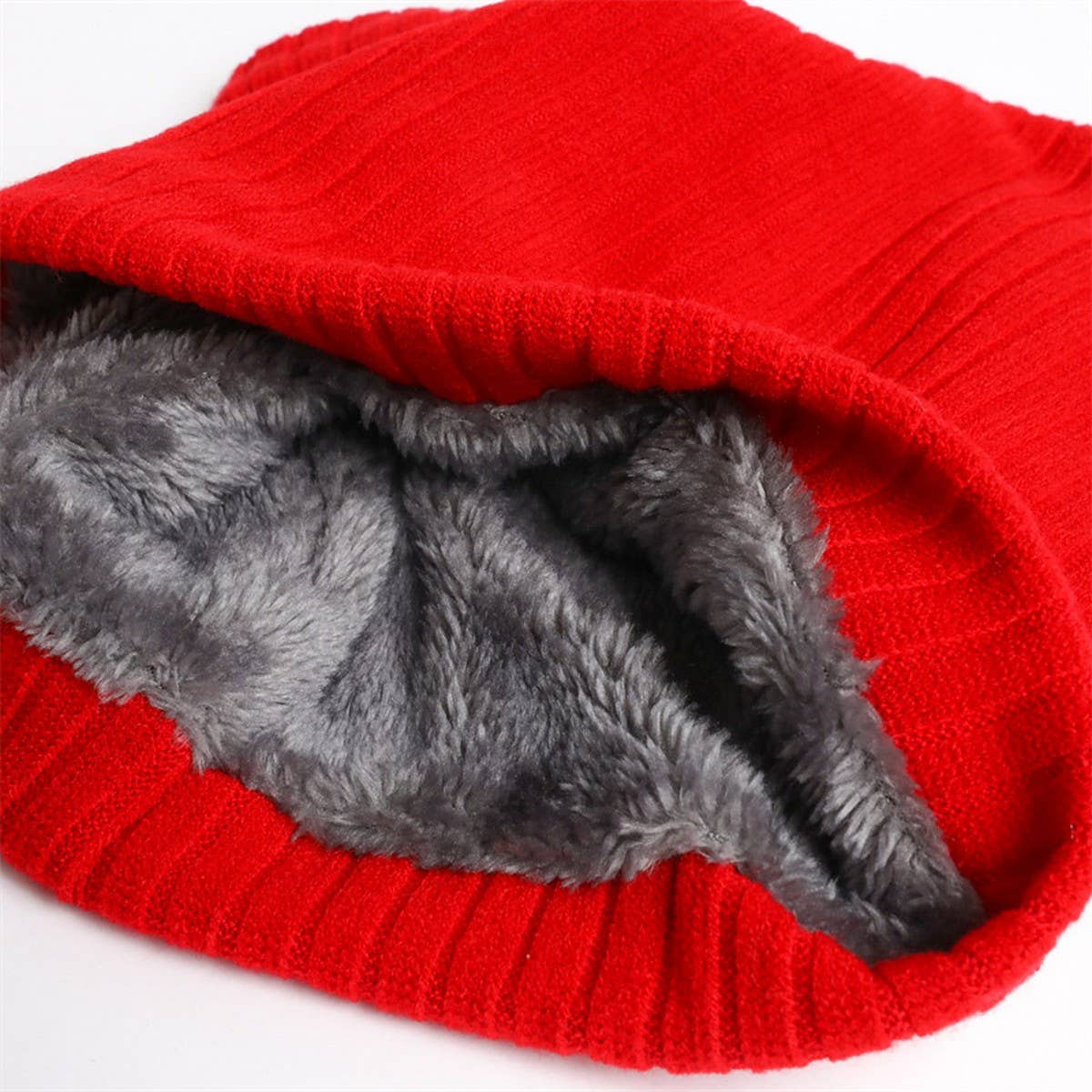 SOLID COLOR PLUS VELVET ELASTIC WARM NECK GAITER_CWASC1023